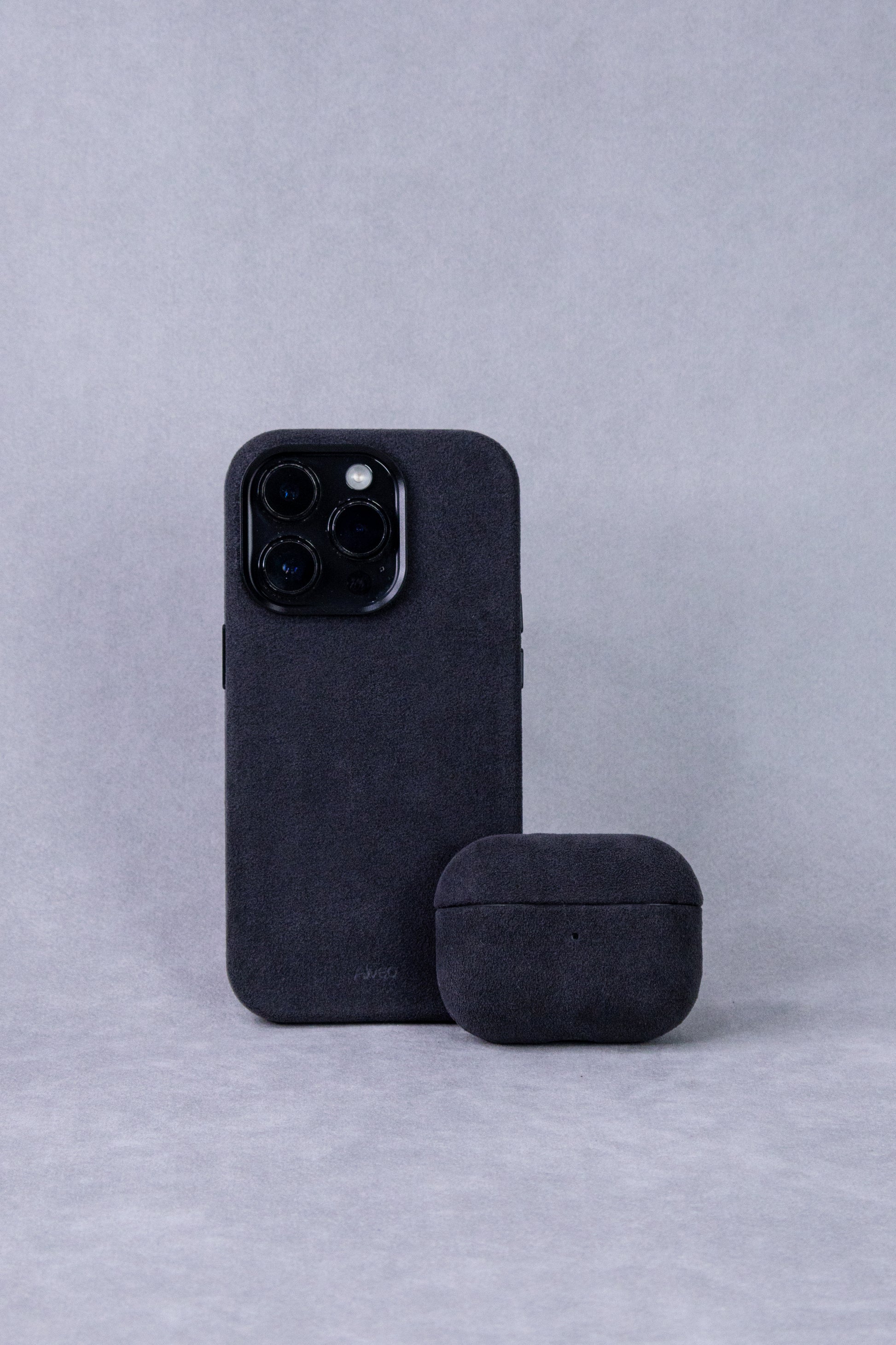 Airpods Case + Iphone Case Dark Chacoal